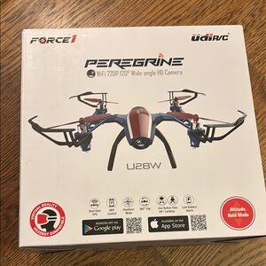 Force1 Peregrine U28W Drone with WiFi 720P HD Camera